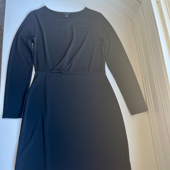 Ann Taylor NWT Black Long Sleeved Dress - Picture 1 of 6
